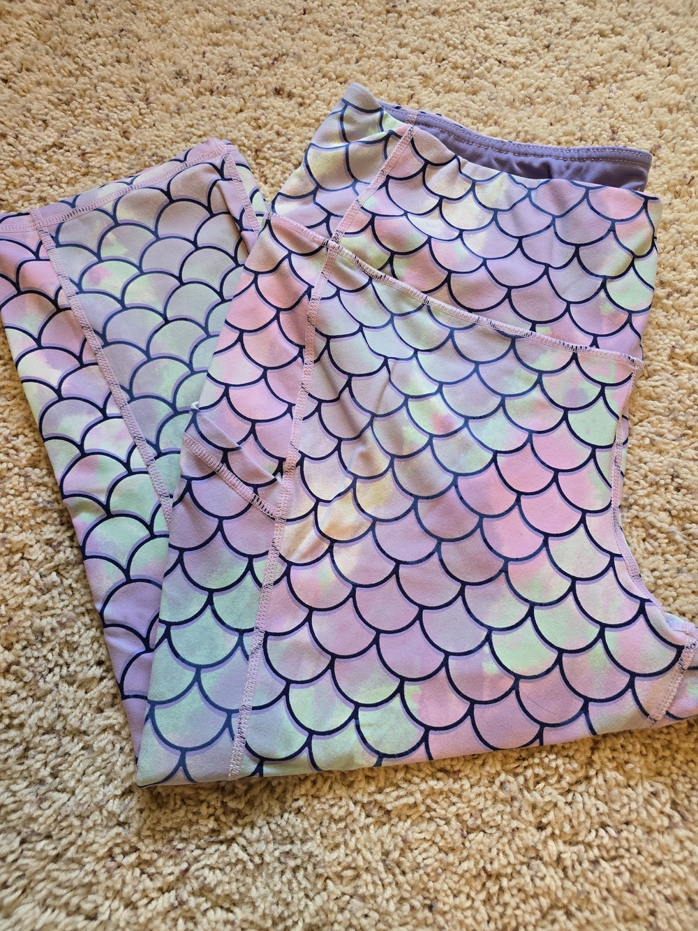 Mermaid Capri Leggings